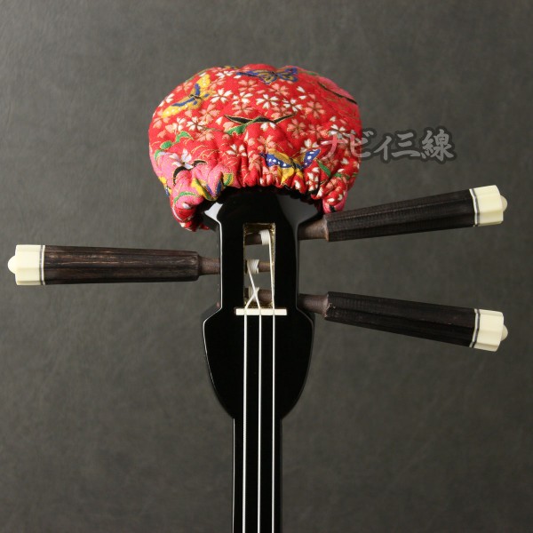 天キャップ紅型プリントHG 赤2