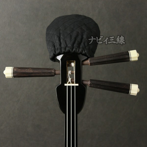 天キャップ無地 黒2