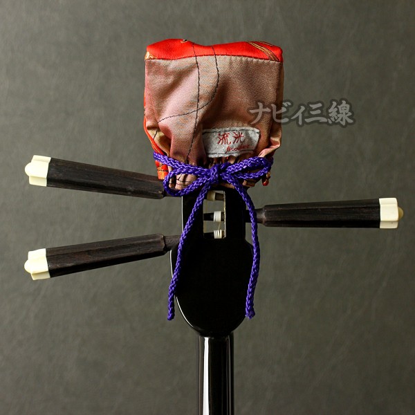 天キャップ高級レッドシルク5