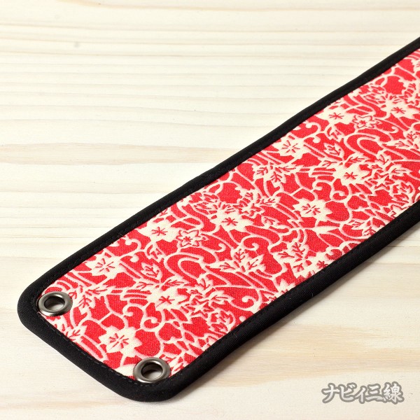 ティーガー紅型・赤花模様2