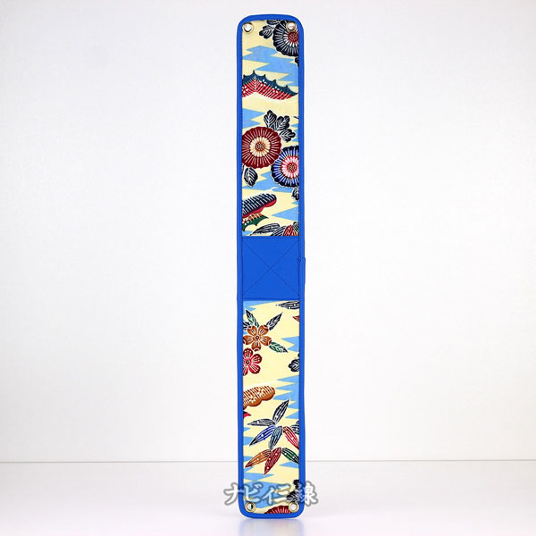 ティーガー紅型プリント・青フチ3