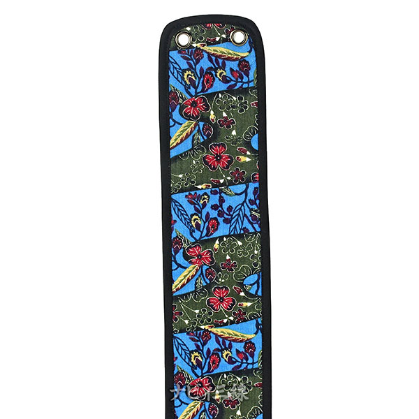 ティーガー紅型プリント・青＆緑2