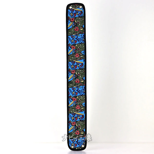 ティーガー紅型プリント・青＆緑3