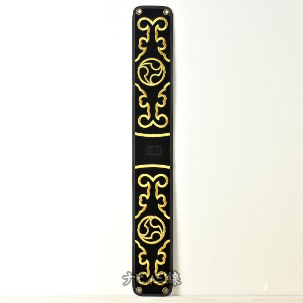 ティーガー左御紋刺繍・黒3