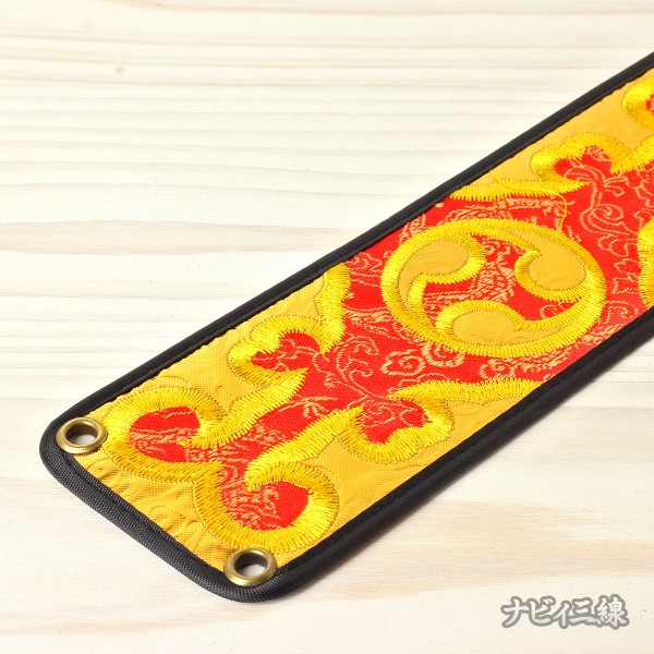 ティーガー金襴左御紋・赤2