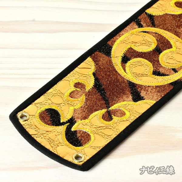 ティーガー左御紋・ラメ入り虎柄2