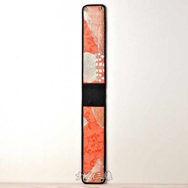 ティーガー橙 青海波と桐と唐草A3