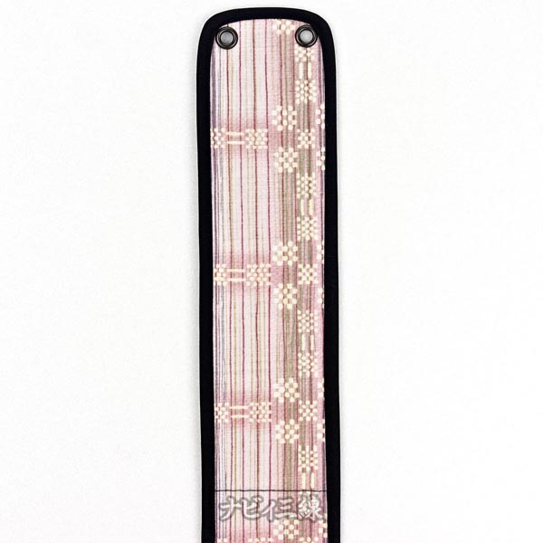 ティーガー絣・縦縞薄ピンク2