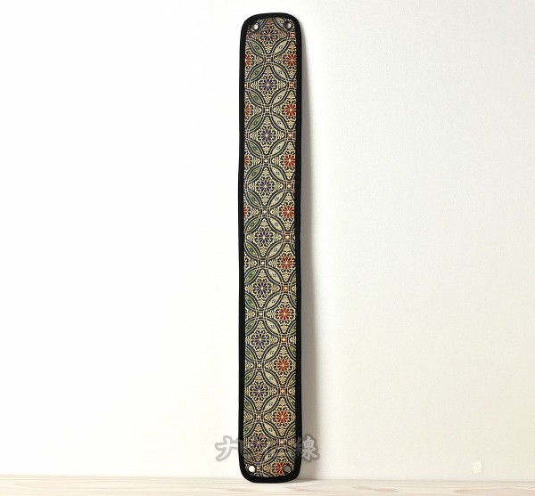 ティーガー金襴・七宝・青地3