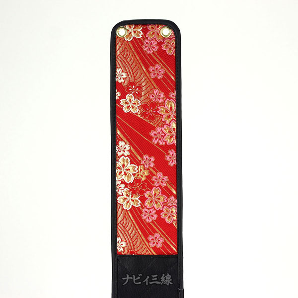 ティーガー金襴・赤地桜吹雪2