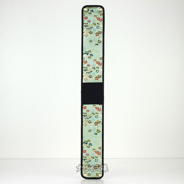 ティーガー金襴・小花流水薄緑3