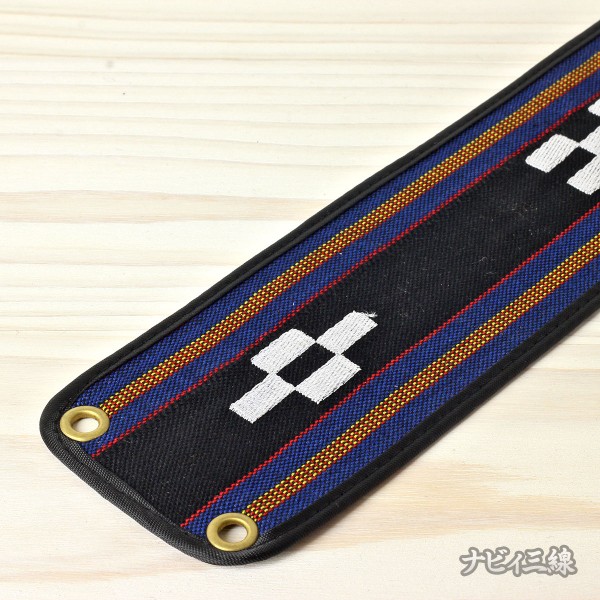 ティーガーミンサー刺繍・青2