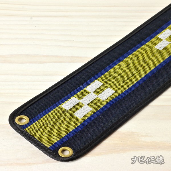 ティーガーミンサー刺繍・黒緑2