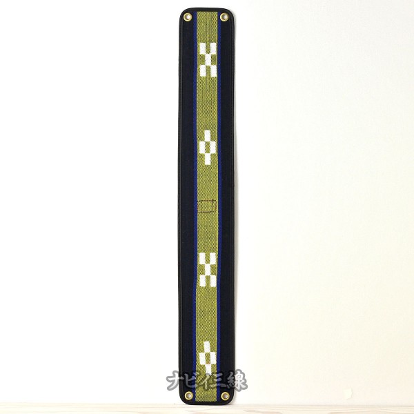 ティーガーミンサー刺繍・黒緑3