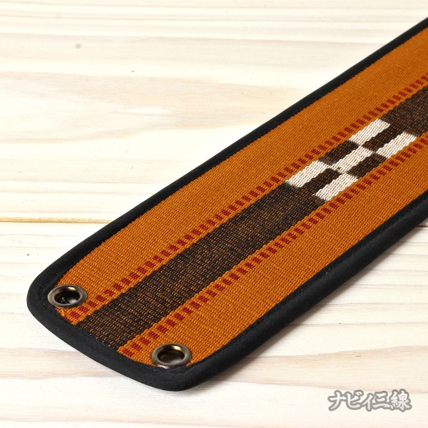 ティーガーミンサー織り・オレンジ2