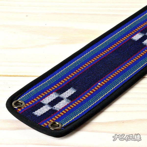 ティーガーミンサー織り・青B2