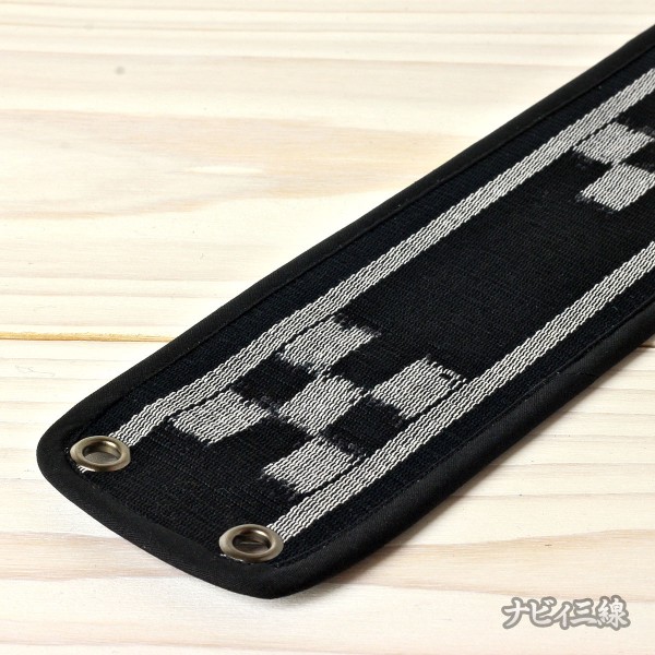 ティーガーミンサー織り・黒白2