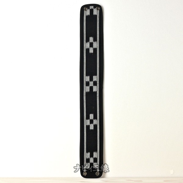 ティーガーミンサー織り・黒白3