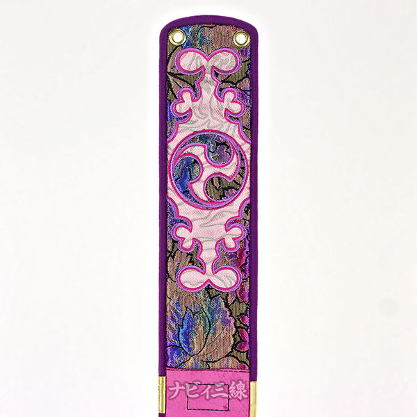 ティーガー御紋刺繍金襴ピンク2