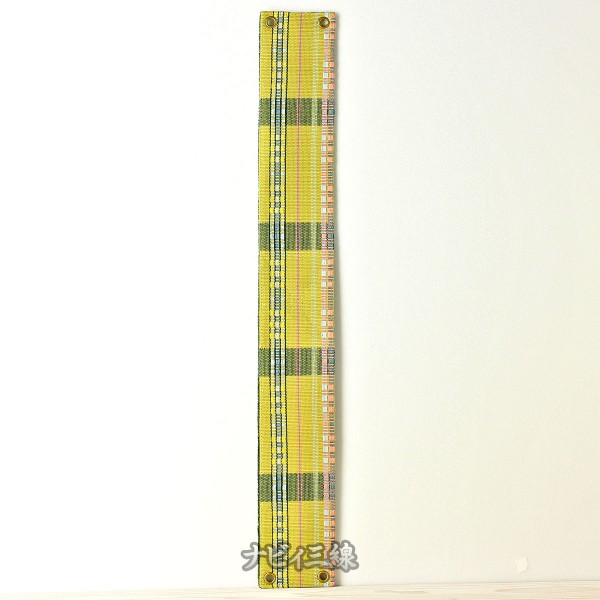 ティーガー首里織り・黄緑フチなしB3