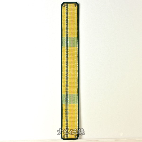 ティーガー首里織り・黄緑A3