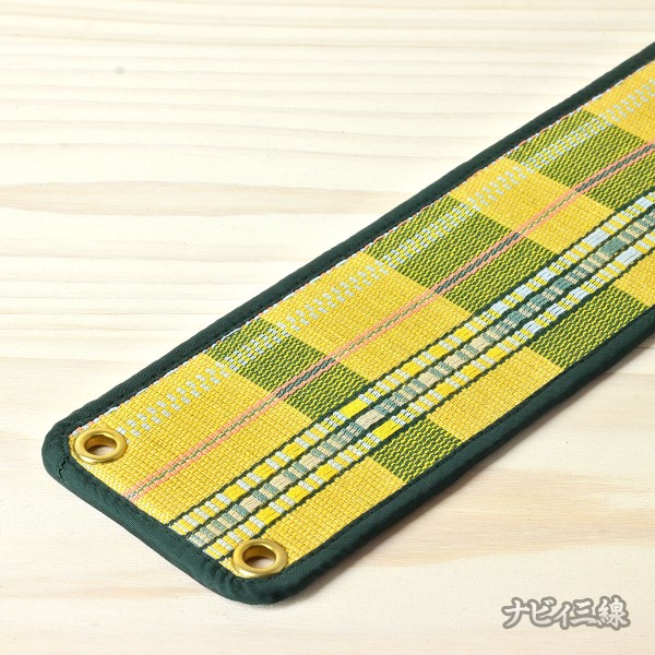 ティーガー首里織り・黄緑B2