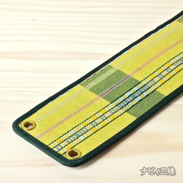 ティーガー首里織り・黄緑C2