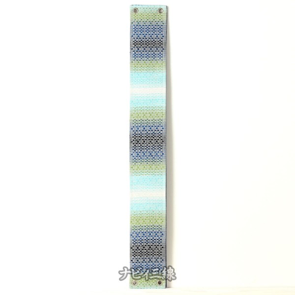 ティーガー首里織り・青彩フチなしA3