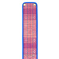 ティーガー首里織り・ピンク＆青フチ2 サムネイル